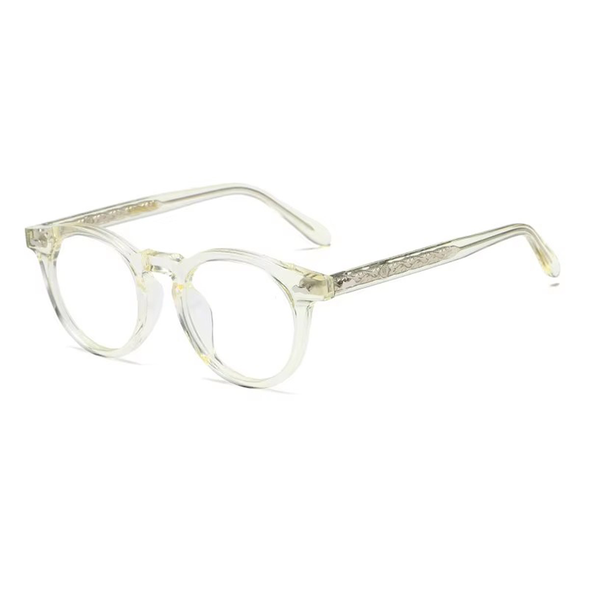Fashionabla optiska 3D-glasögon i acetat med dubbla lager Fashionabla optiska 3D-glasögon i acetat med dubbla lager