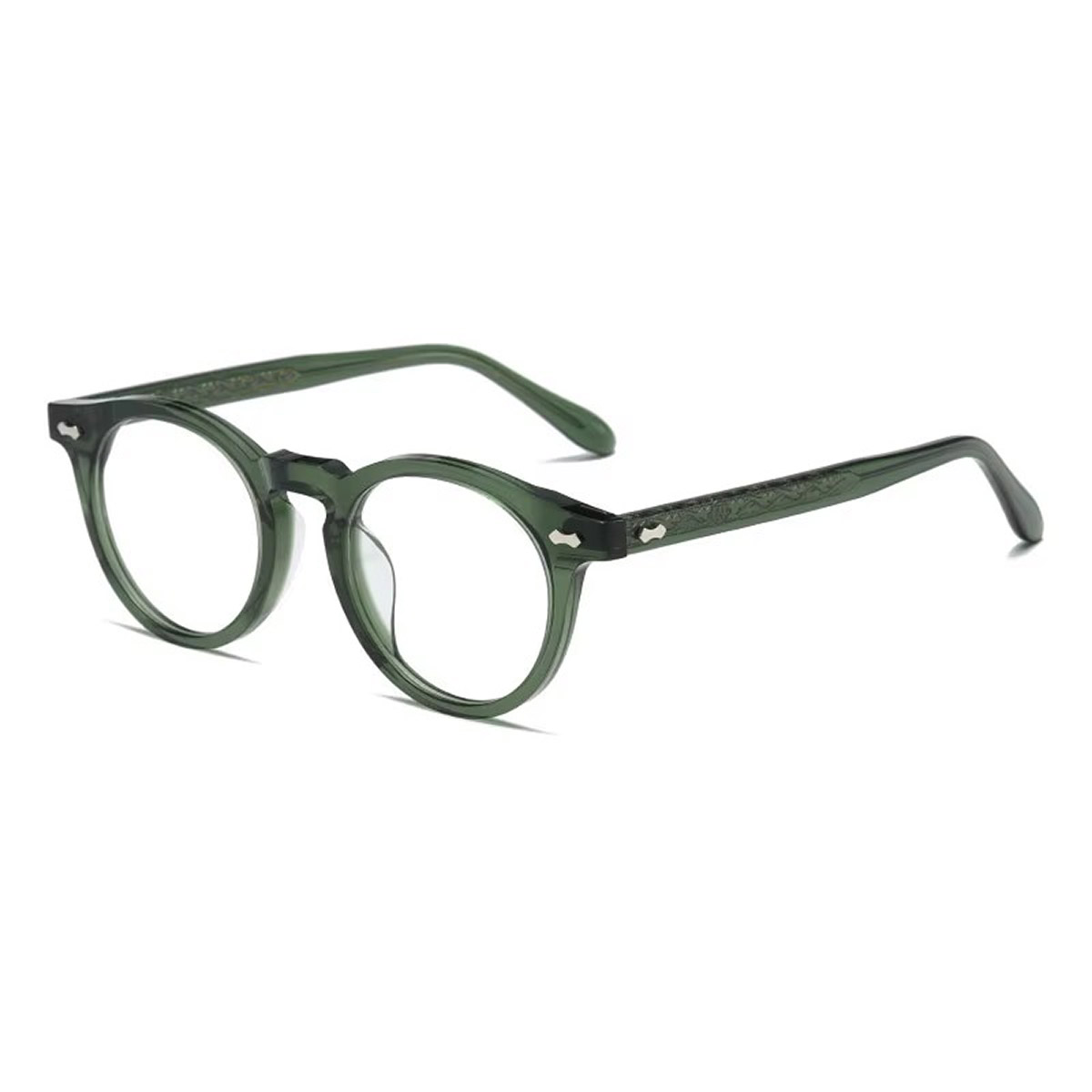 Fashionabla optiska 3D-glasögon i acetat med dubbla lager Fashionabla optiska 3D-glasögon i acetat med dubbla lager
