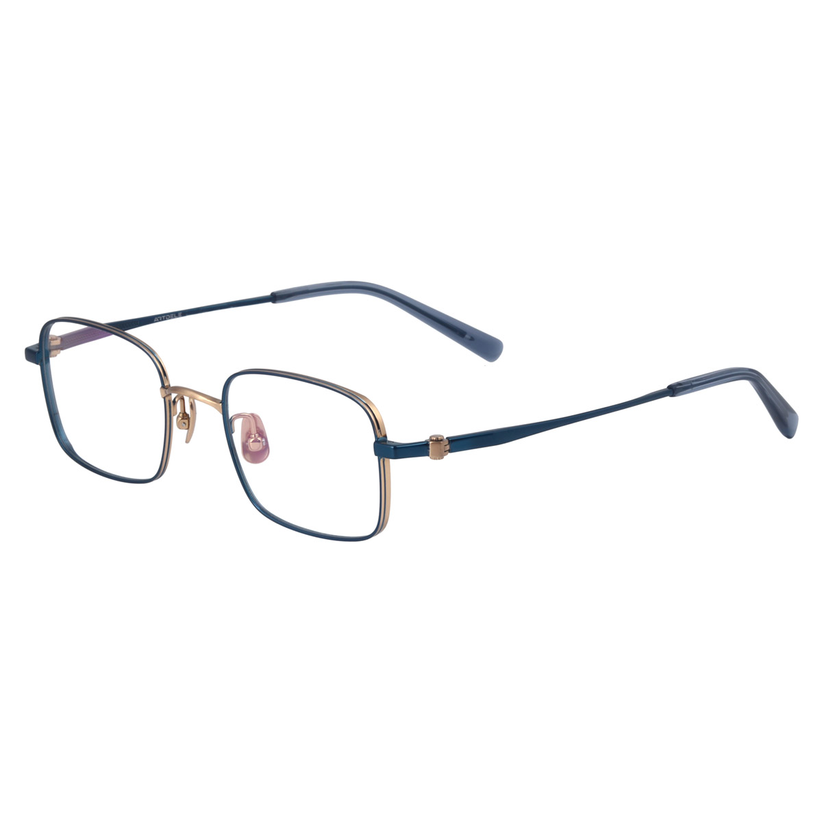 Lätta anti-allergiska optiska glasögon i rent titan Lätta anti-allergiska optiska glasögon i rent titan