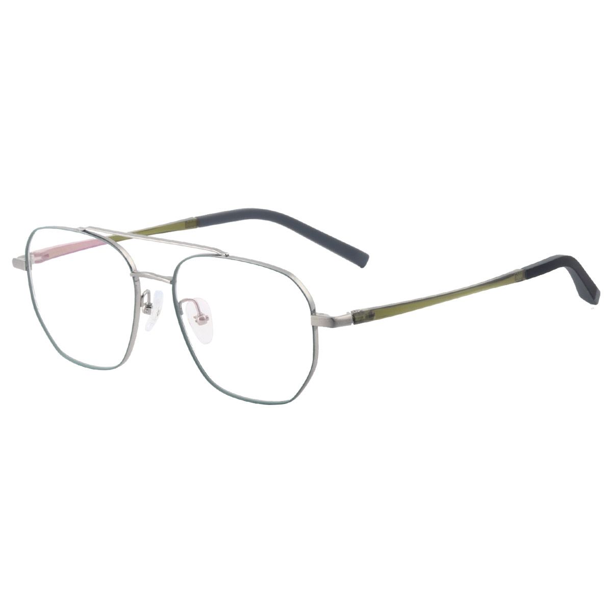 Miljövänliga och hållbara ultem optiska glasögon i titan Miljövänliga och hållbara ultem optiska glasögon i titan