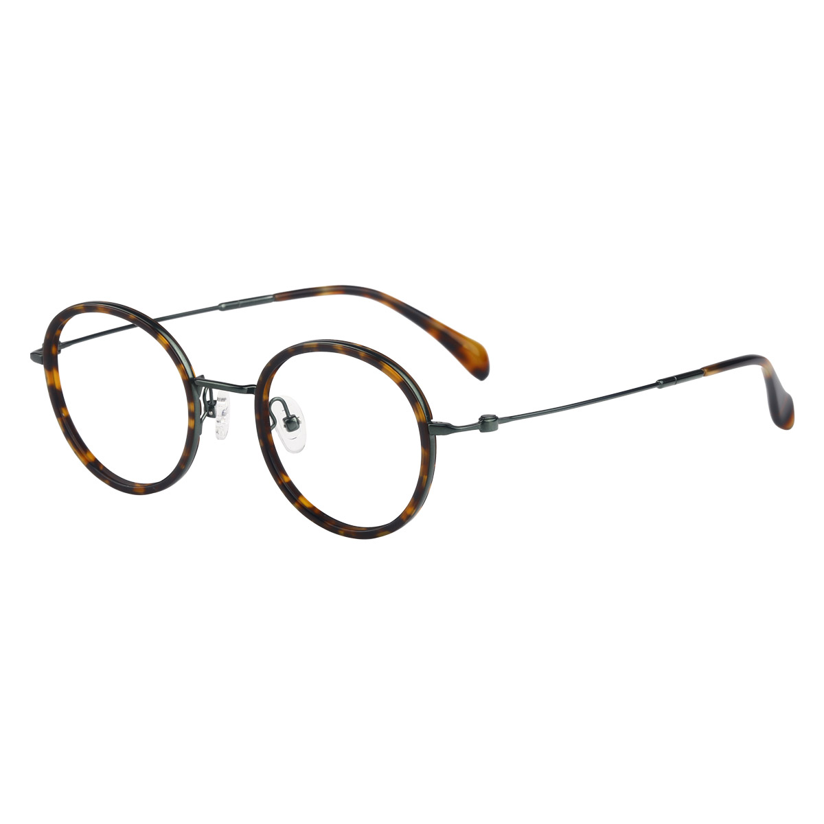 Japanska enkla high-end optiska titanacetatglasögon Japanska enkla high-end optiska titanacetatglasögon