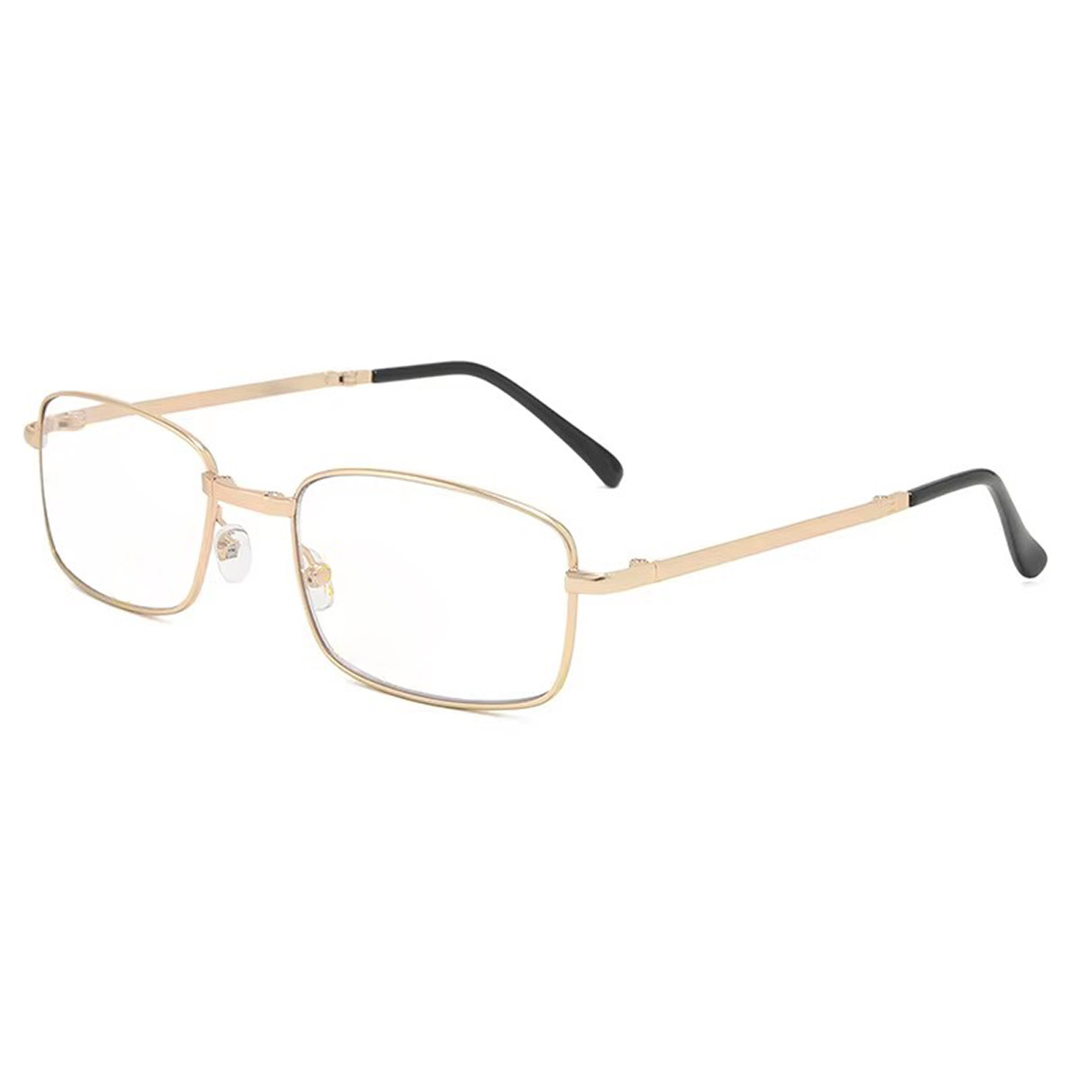 Fullformat ultralätt titan retro läsglasögon för män UV400