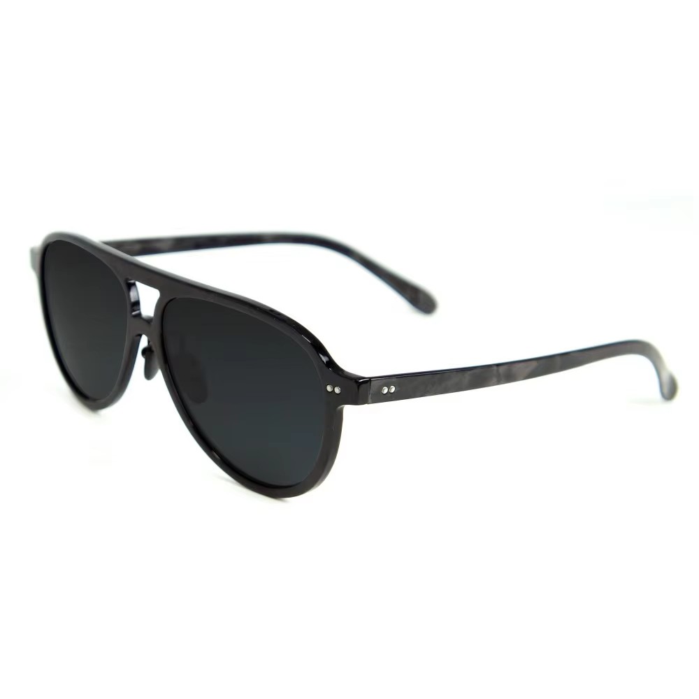 Klassiska Aviator Carbon Fiber Solglasögon Klassiska Aviator Carbon Fiber Solglasögon