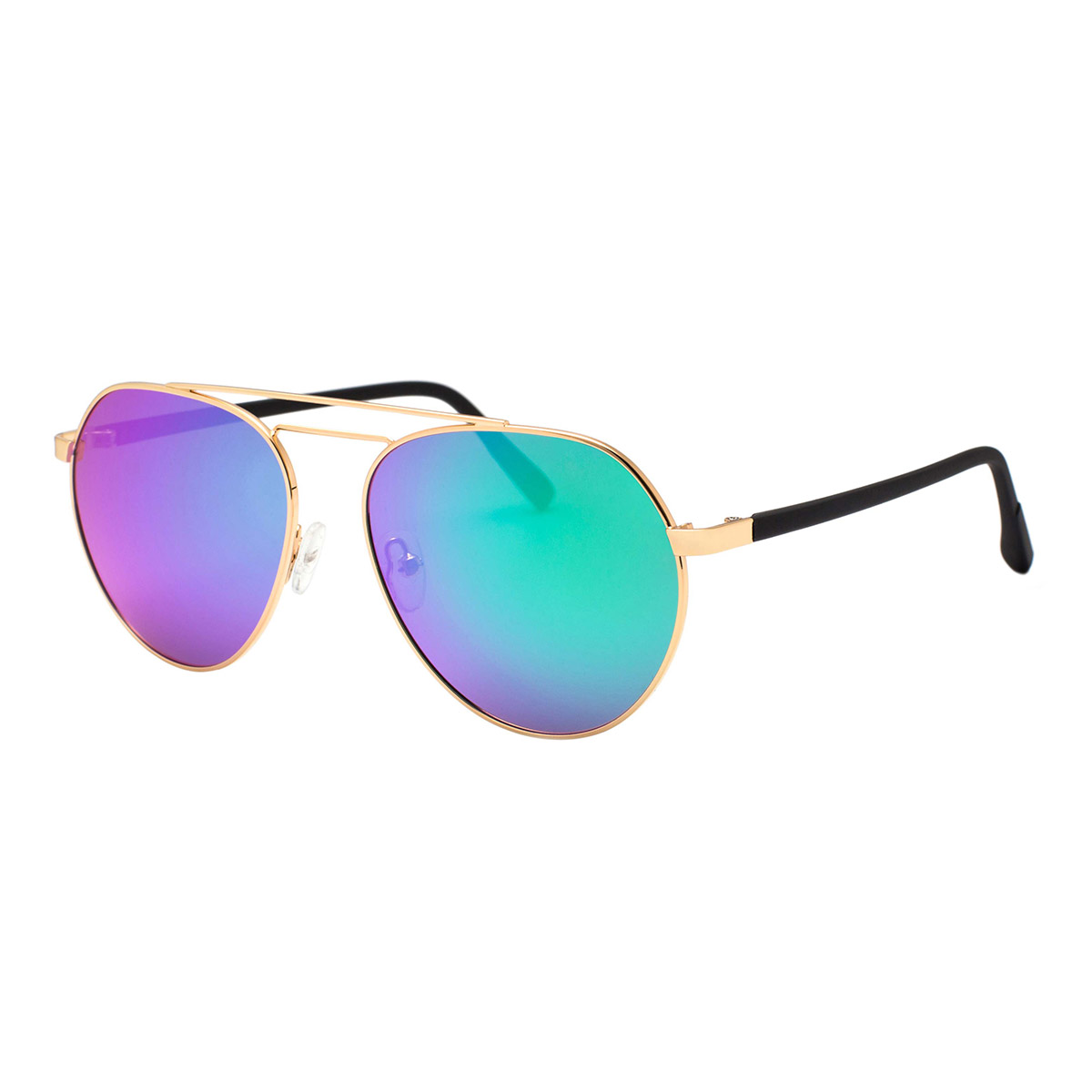 Rostfritt stål Aviator Frame TR Foot Solglasögon